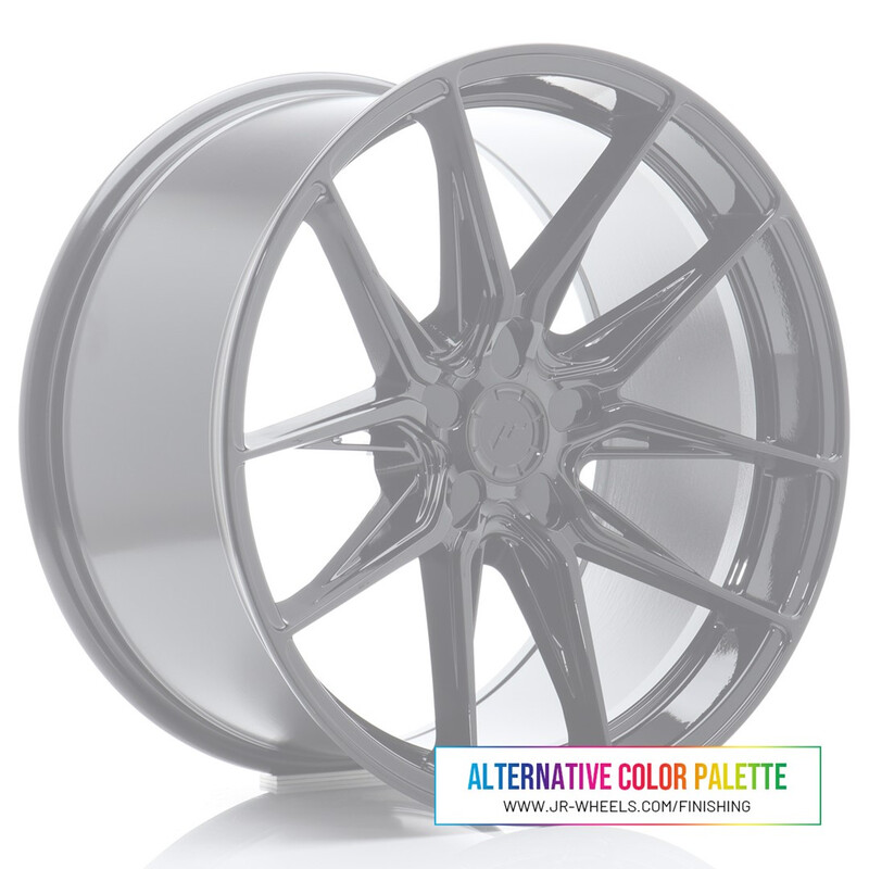 Japan Racing JR-44 19x10" (5 trous - sur mesure) ET15-45, Couleur Personnalisée !