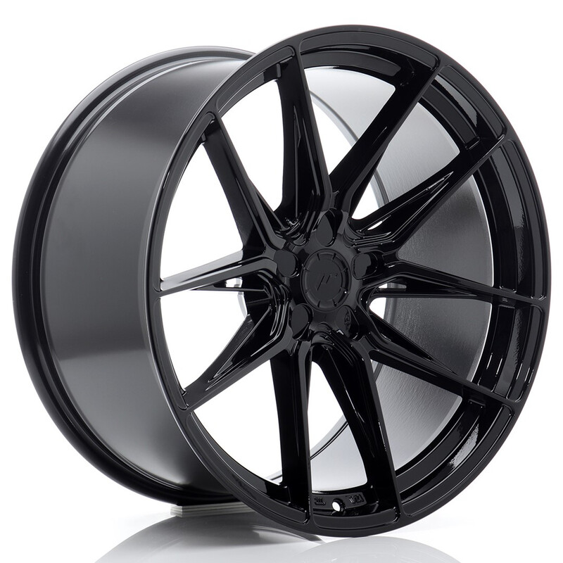 Japan Racing JR-44 20x10.5" (5 trous - sur mesure) ET15-42, Noir Brillant