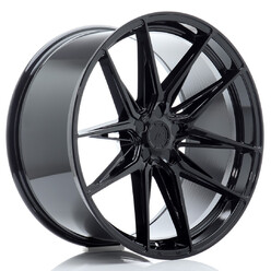 Japan Racing JR-44 21x10.5" (5 trous - sur mesure) ET15-40, Noir Brillant