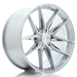 Japan Racing JR-44 21x10.5" (5 trous - sur mesure) ET15-40, Gris Argenté Poli