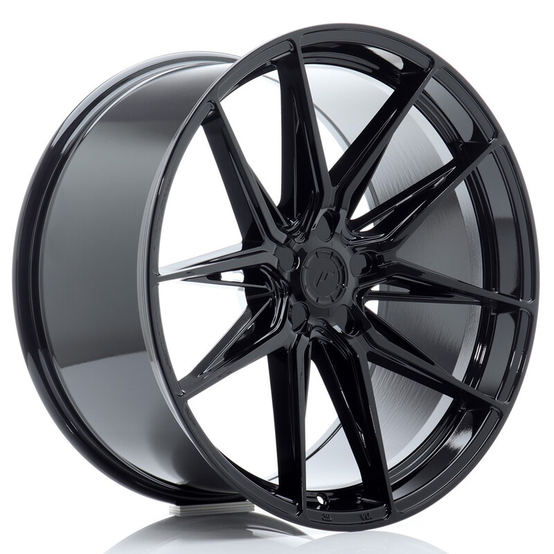 Japan Racing JR-44 21x11" (5 trous - sur mesure) ET11-46, Noir Brillant