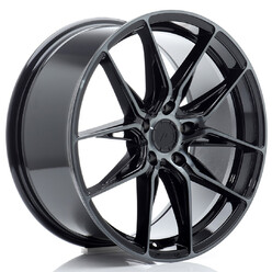Japan Racing JR-44 18x8.5" 5x112 ET45, Noir Brillant, Branches Teintées