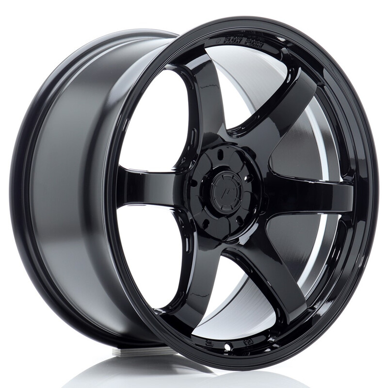 Japan Racing SL-03 Super Light 19x9" (5 trous - sur mesure) ET20-31, Noir Brillant
