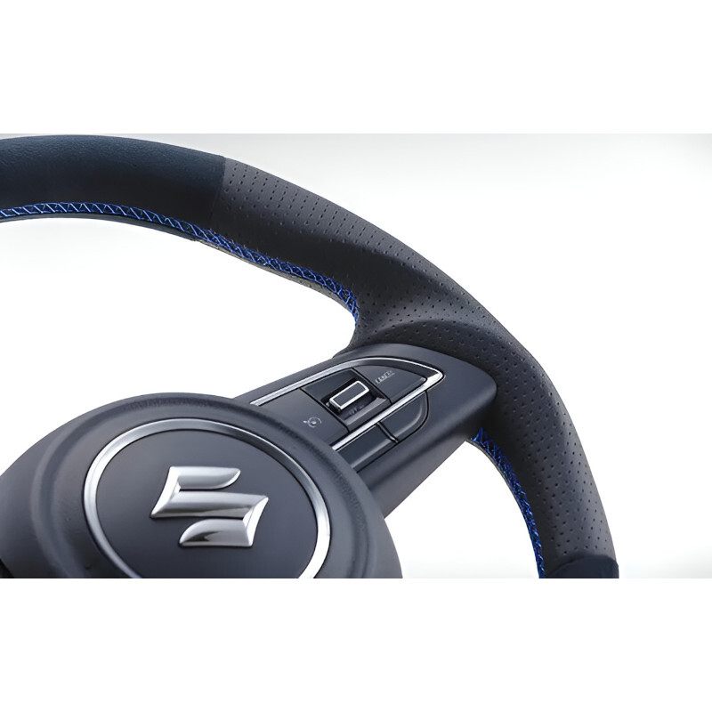 Volant\u0020GReddy\u0020Cuir\u0020avec\u0020Coutures\u0020Rouges\u0020pour\u0020Suzuki\u0020Swift\u0020Sport\u0020ZC33S