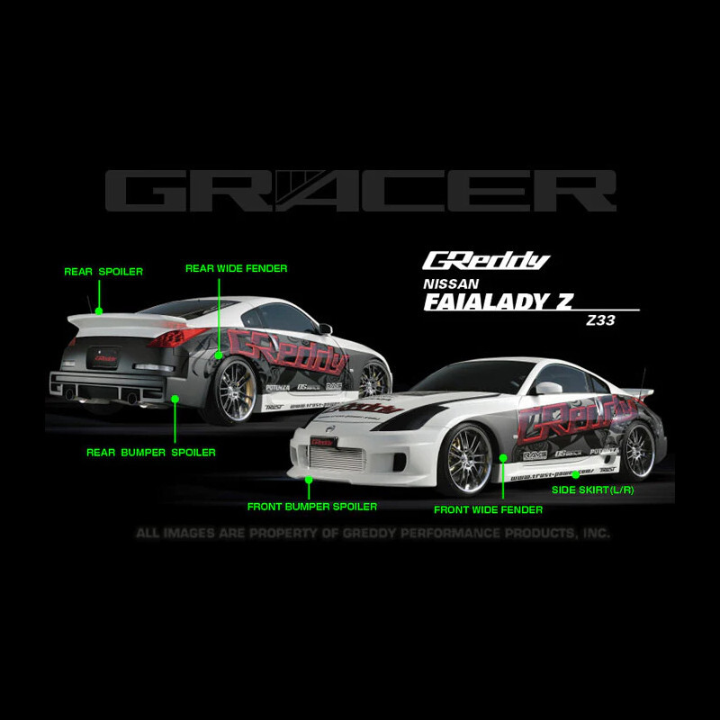 Kit Carrosserie GReddy GT pour Nissan 350Z