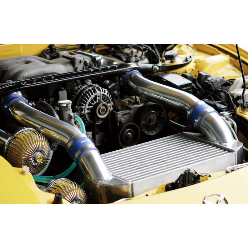 Kit Radiateur & Echangeur V-Mount GReddy V2 pour Mazda RX-7 FD