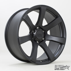 Rota Riot 20x9" 6x139.7 ET10, Noir Satiné