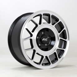 Rota Snowflake 18x8.5" 5x100 ET35, Gris Argenté & Noir