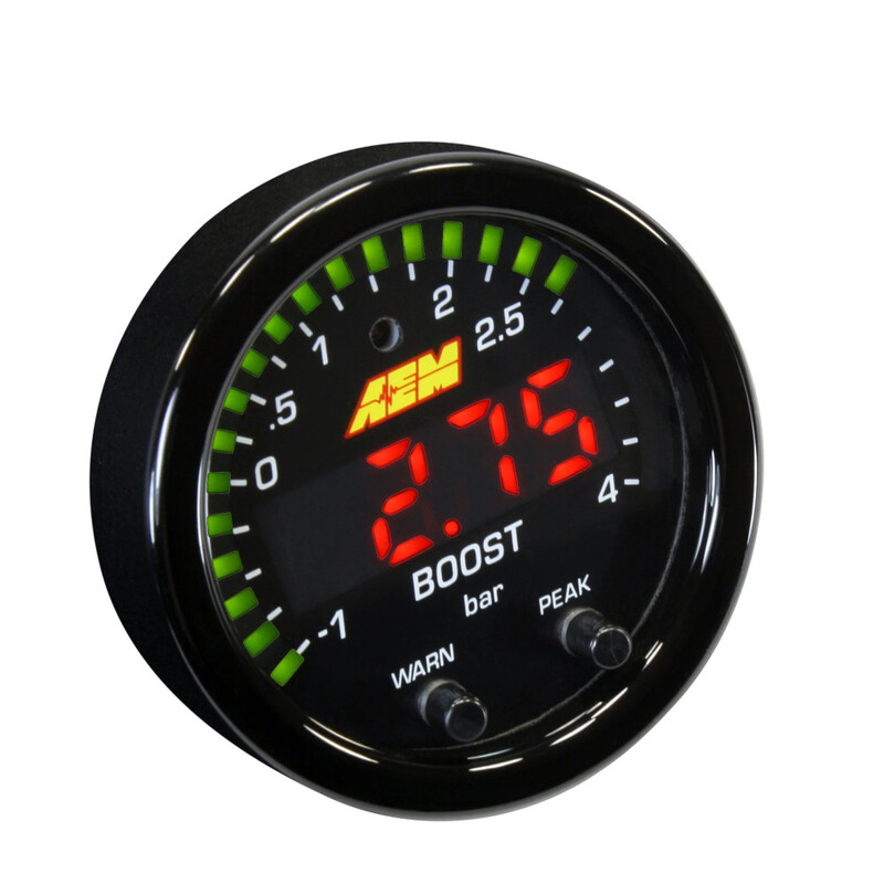 Manomètre Pression de Turbo AEM X-Series 4 bar