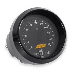 Manomètre Pression Huile AEM Classic 150 psi