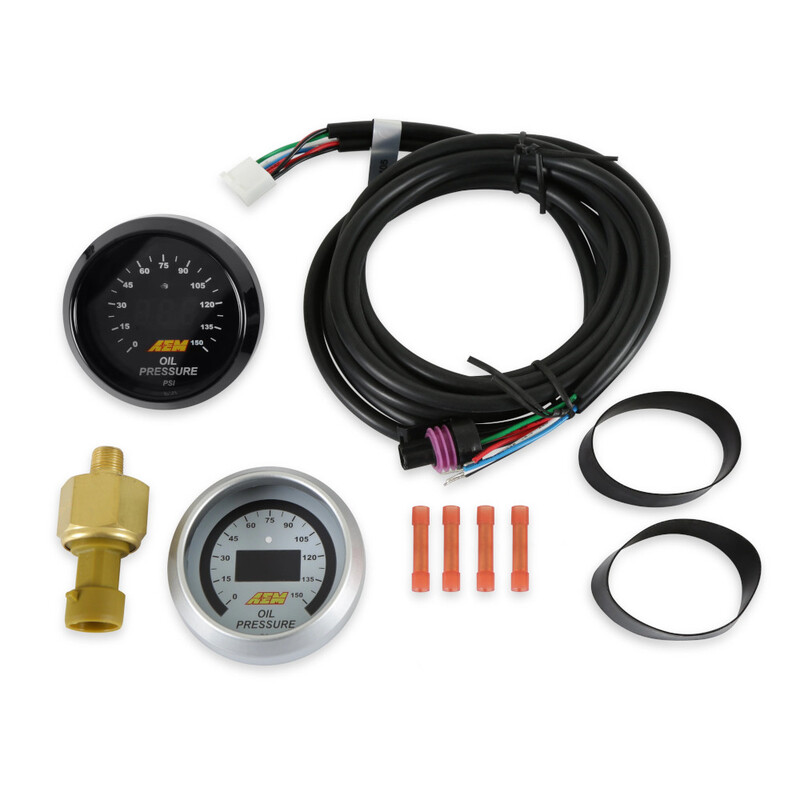 Manomètre Pression Huile AEM Classic 150 psi