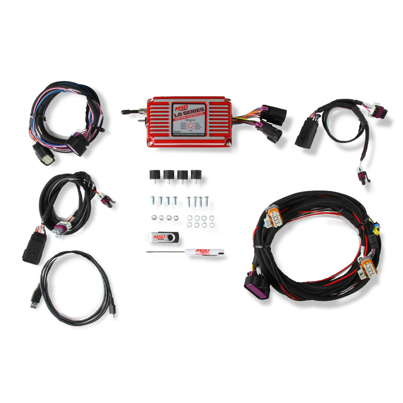 Module d'Allumage MSD LS Series Rouge