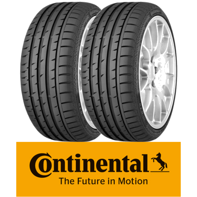 Pneus Continental SC-3 # N0 285/40 R19 103Y (la paire)