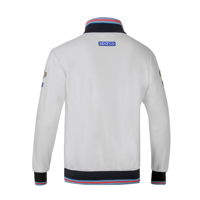 Sweat Zippé Sparco Martini Racing Gris