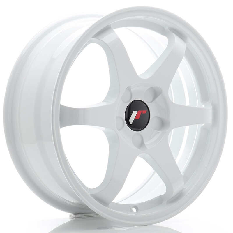 Japan Racing JR-3 17x7" (5 trous - sur mesure) ET20-42, Blanc