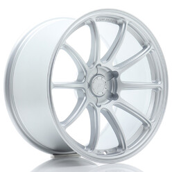 Japan Racing SL-04 Super Light 18x9.5" (5 trous - sur mesure) ET20-35, Gris Argenté