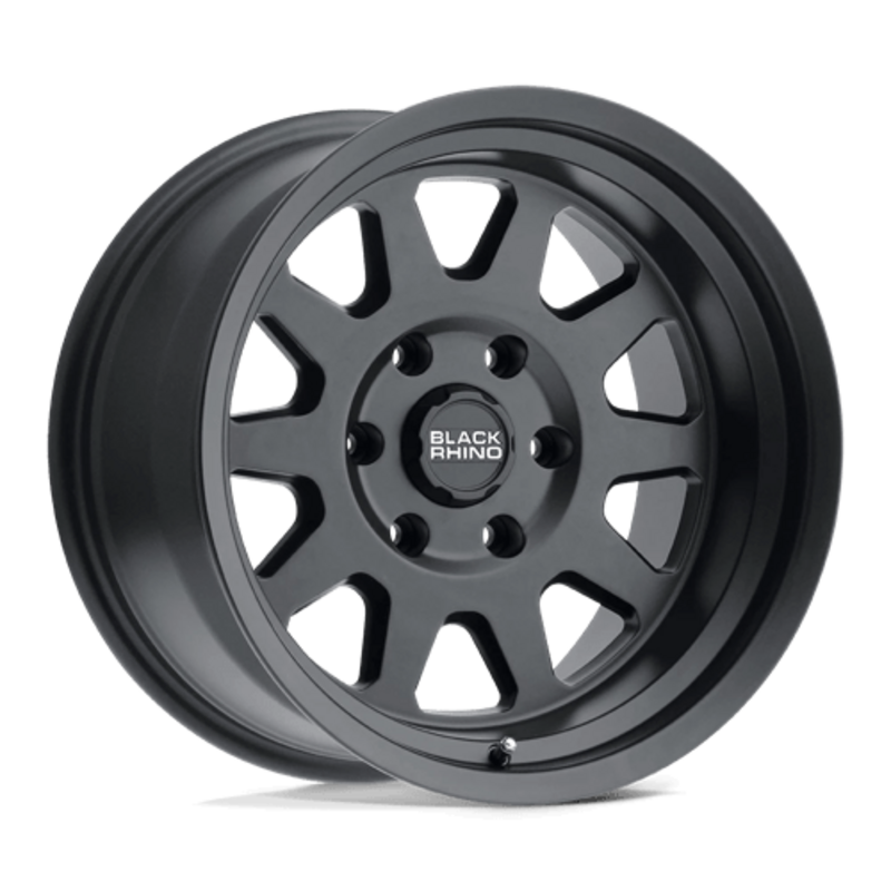 Black Rhino Stadium 17x8.5" 6x139.7 ET0, Noir Mat