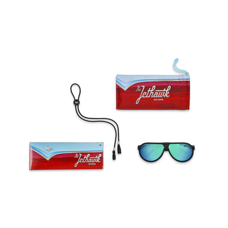 Pit Viper "The Exec Polarized Blue-Green | Jethawk" - Lunettes de Soleil
