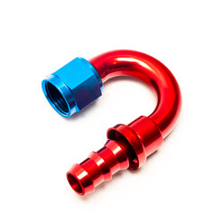 Raccord Coudé 180° à Emmancher pour Durite Dash 10