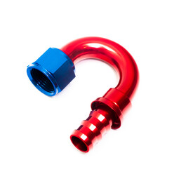 Raccord Coudé 180° à Emmancher pour Durite Dash 12