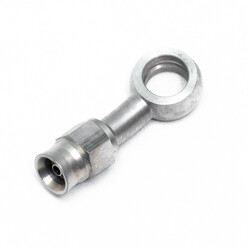 Banjo Femelle Coudé 20° pour Durite Dash 3 (Ø10.2 mm)