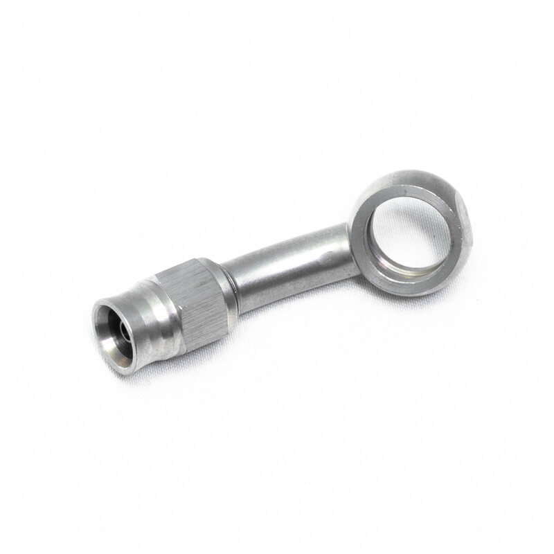 Banjo Femelle Coudé 45° pour Durite Dash 3 (Ø11.2 mm)