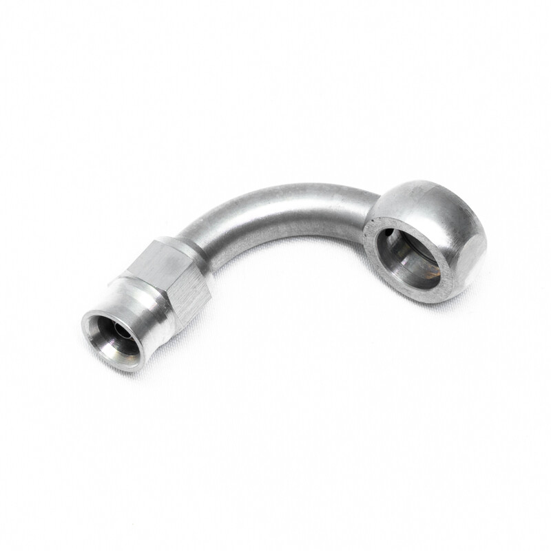 Banjo Femelle Coudé 90° pour Durite Dash 3 (Ø10.2 mm)