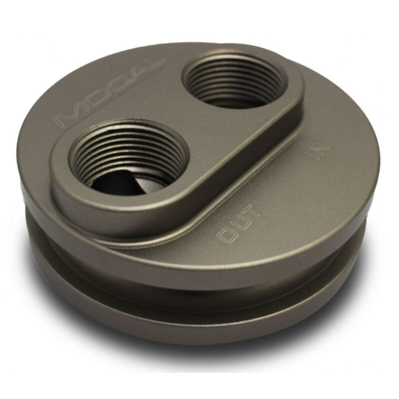 Adaptateur Droit de Déplacement Filtre à Huile 3/4"-16 UNF (Sorties M22) - Mocal