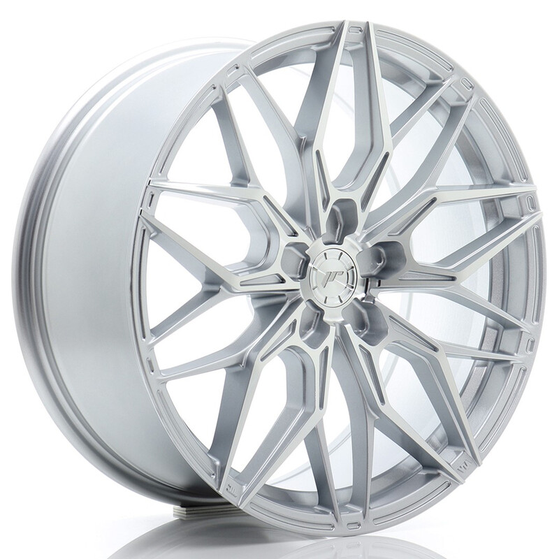Japan Racing JR-46 19x8.5" (5 trous - sur mesure) ET20-45, Gris Argenté