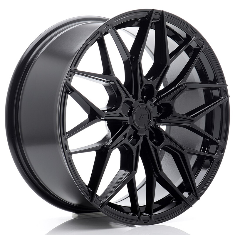 Japan Racing JR-46 19x9" (5 trous - sur mesure) ET20-51, Noir Brillant
