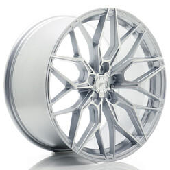 Japan Racing JR-46 20x10" (5 trous - sur mesure) ET20-46, Gris Argenté