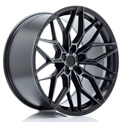 Japan Racing JR-46 20x10.5" (5 trous - sur mesure) ET15-35, Noir Brillant, Branches Teintées