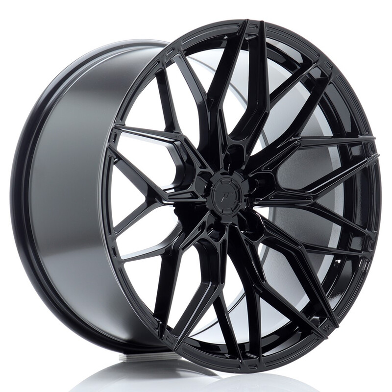 Japan Racing JR-46 20x10.5" (5 trous - sur mesure) ET15-35, Noir Brillant