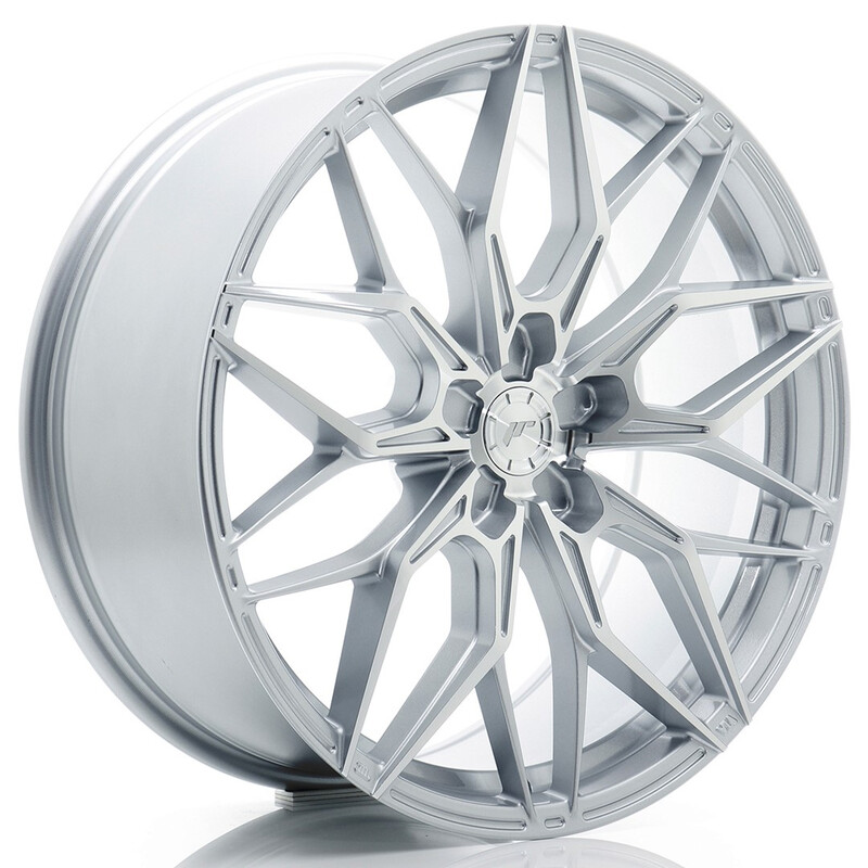 Japan Racing JR-46 20x8.5" (5 trous - sur mesure) ET20-45, Gris Argenté