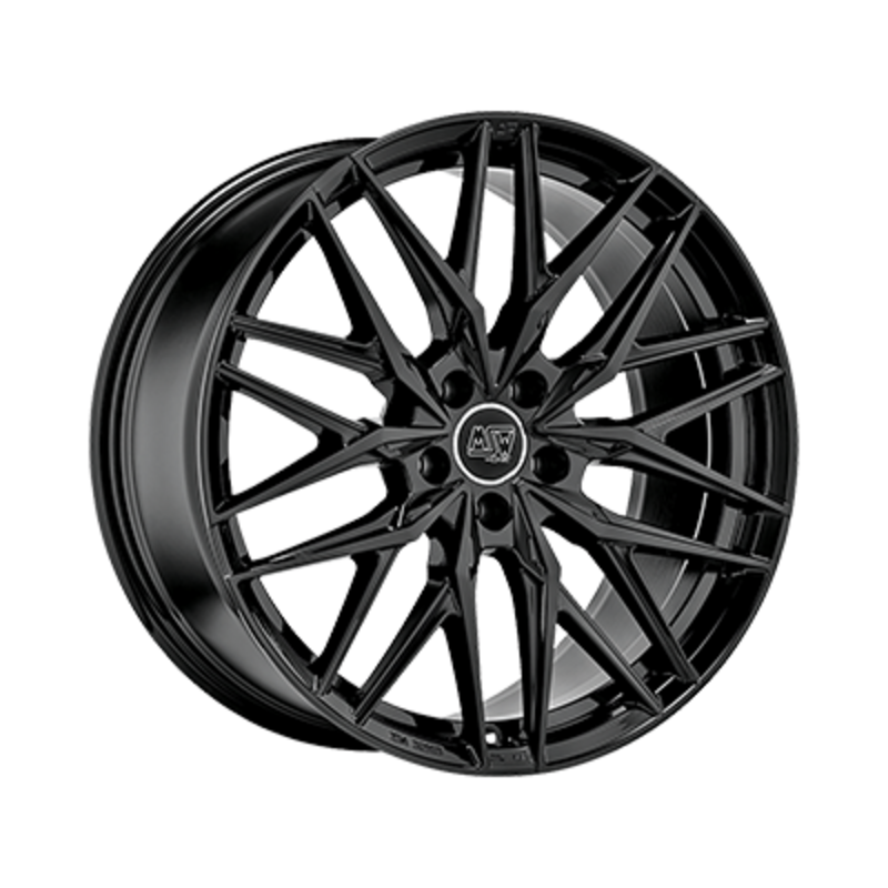 MSW 50 22x9" 5x108 ET43, Noir / Brillant