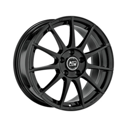 MSW 85 15x6" 5x112 ET45, Noir / Brillant