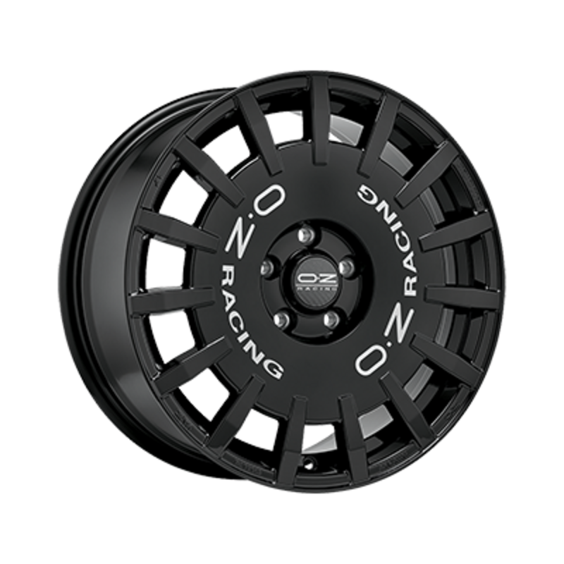 OZ Rally Racing 17x7" 4x100 ET45, Noir / Brillant