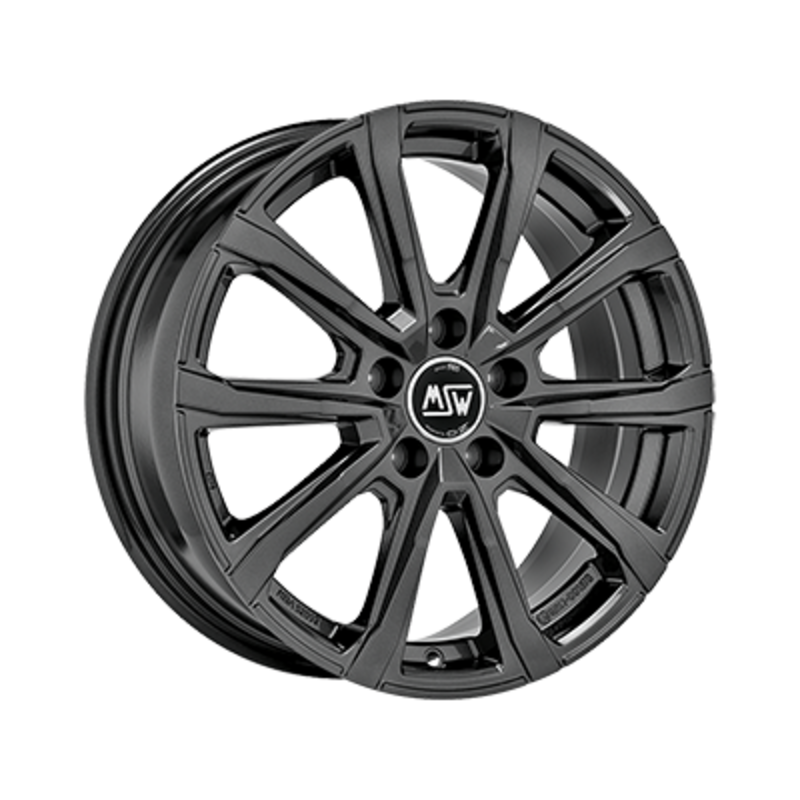 MSW 79 17x7" 5x100 ET48, Gris Foncé / Anthracite