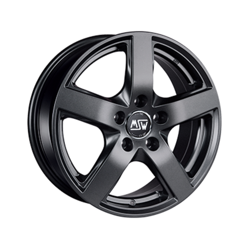 MSW 55 16x6.5" 5x112 ET49, Gris Foncé / Anthracite