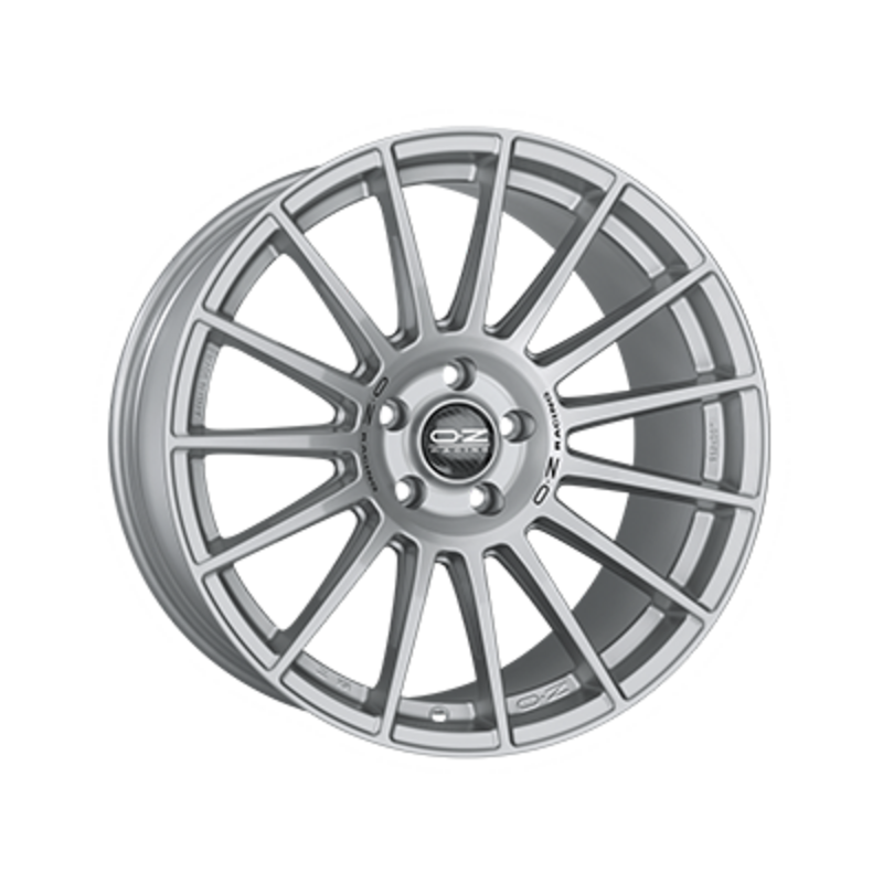 OZ Superturismo Dakar 21x10" 5x120 ET35, Gris Argenté Mat