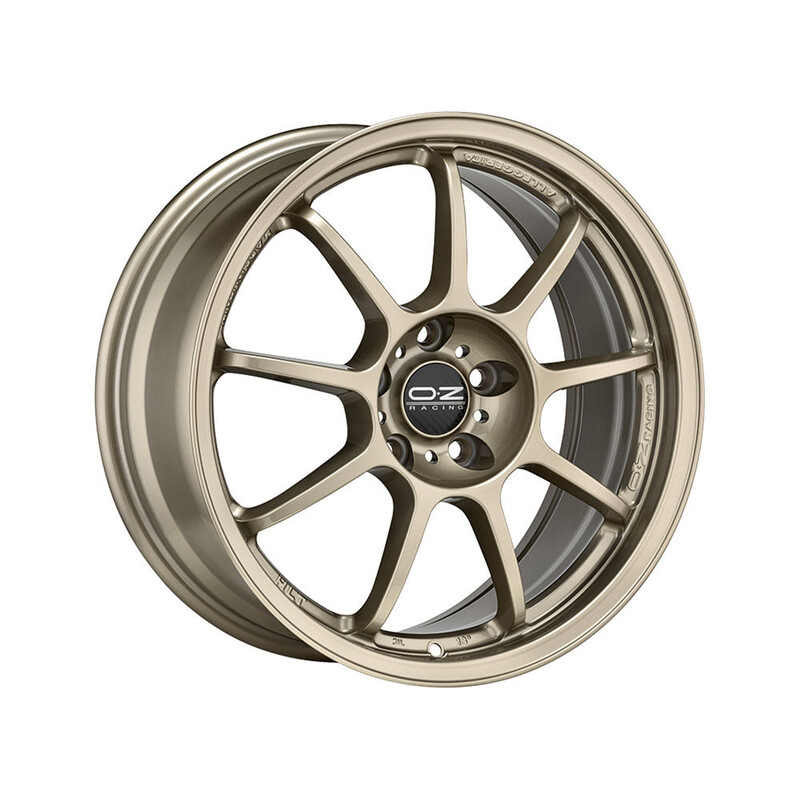 OZ Alleggerita HLT 17x7" 4x100 ET37, Or Blanc