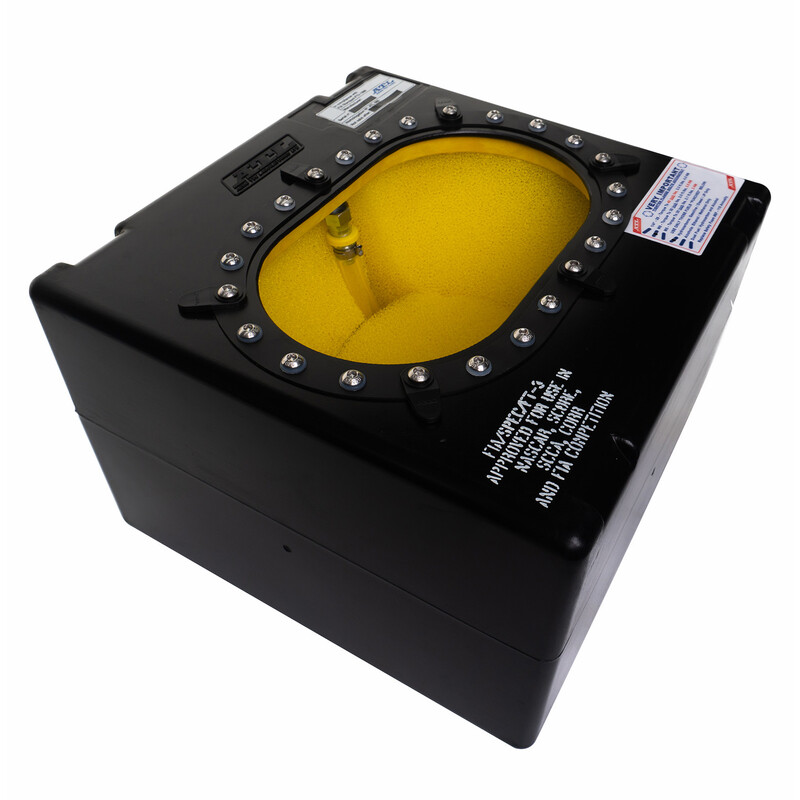 Réservoirs d'Essence ATL 20L, 330x330x230 mm, Plaque Supérieure 6x10" (FIA)