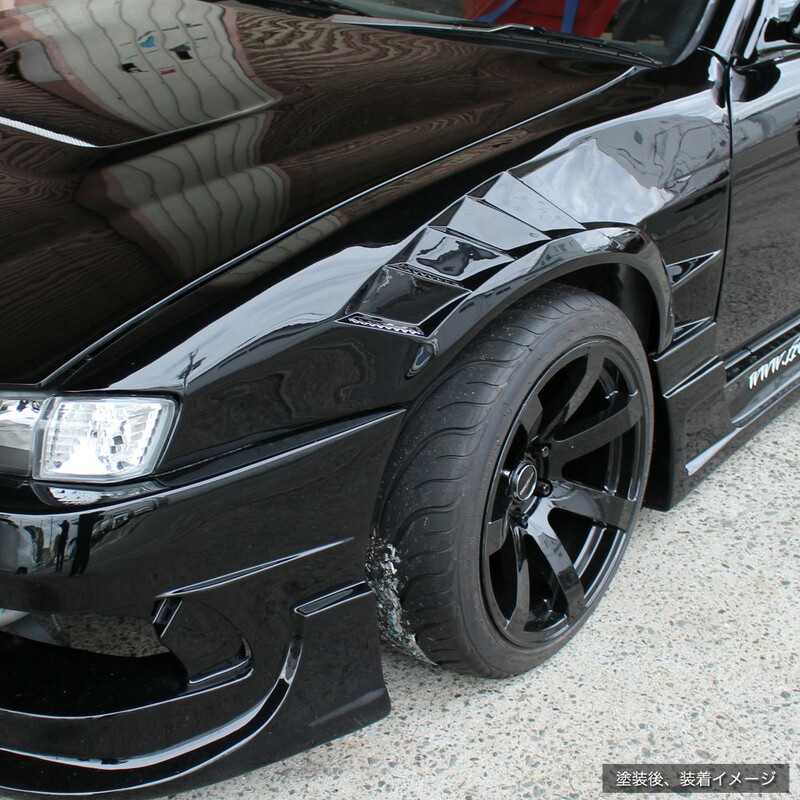 Ailes\u0020Avant\u0020Origin\u0020Labo\u0020\u002B55mm\u0020\u0022Shark\u0022\u0020pour\u0020Nissan\u0020200SX\u0020S14A