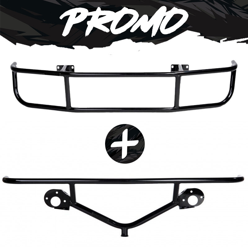 Pack Crash Bar Avant + Arrière "M-Technic" pour BMW E46