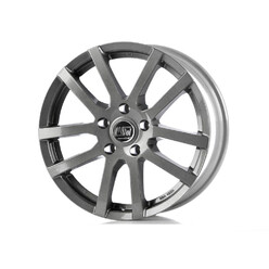 MSW 22 16x6.5" 5x115 ET41, Gris Argenté / Poli