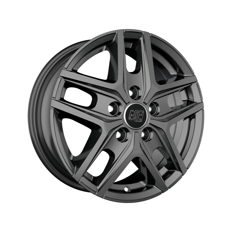 MSW 40 Van 16x6.5" 5x118 ET65, Gris Foncé / Anthracite