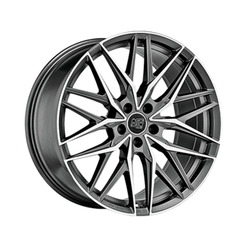 MSW 50 21x11" 5x112 ET49, Gunmetal, Branches Polies