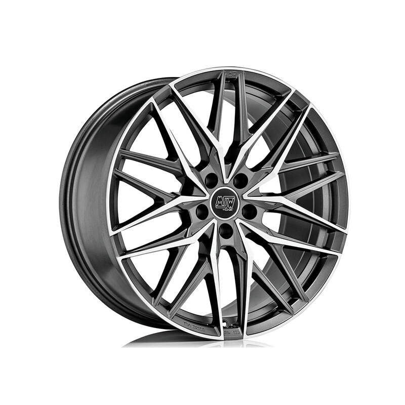 MSW 50 22x11" 5x112 ET50, Gunmetal, Branches Polies