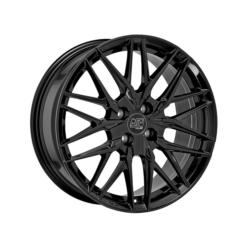 MSW 50-4 18x7.5" 4x108 ET38, Noir / Brillant