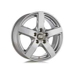MSW 55 Van 17x7" 5x112 ET51, Gris Argenté / Poli